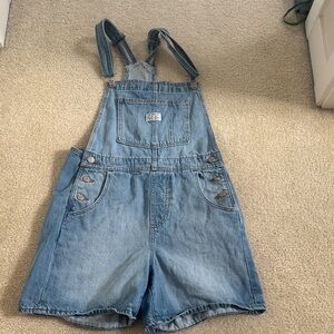 Vintage style Levi’s Blue Denim Overalls Small